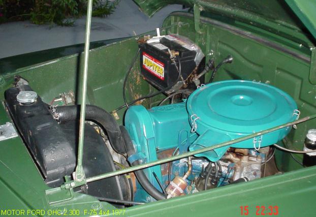 Motor Ford 4 Cilindros OHC 2.300cc     1977