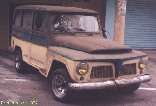Ford Rural 4x2 1972 aps ficar parado desde 1990.