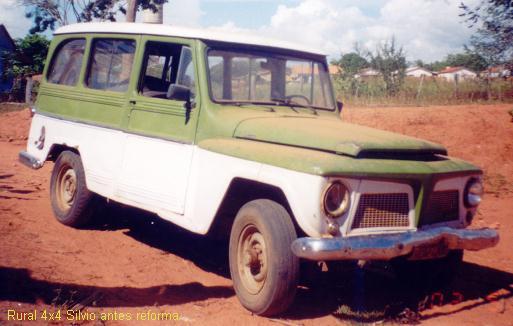 Rural 4x4 1972 antes da reforma