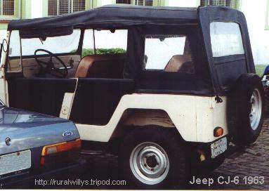 Jipe Jeep CJ6 Toldo lona