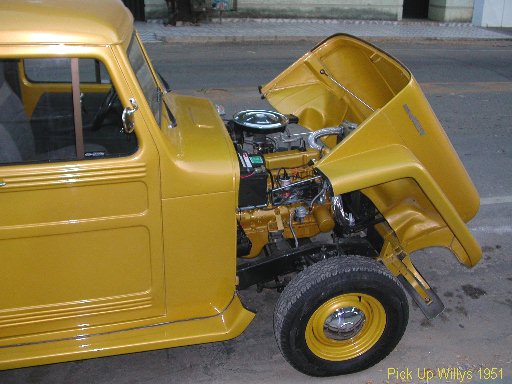 Pick Up Willys 1951 - motor