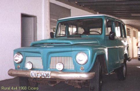 Rural Willys 4x4 1968