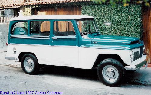 Rural 4x2 modelo Luxo do Carlos Coloneze/RJ