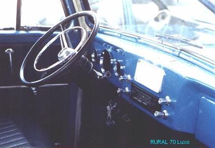 Rural Willys Ford 1970 Luxo Painel