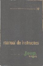 Capa do manual do Jeep 1958/59