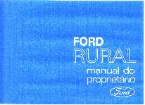Capa do manual da Rural 1975 